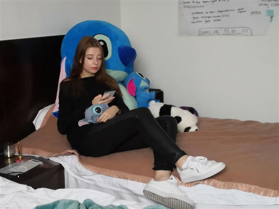 Foreign student dispels virus misconceptions