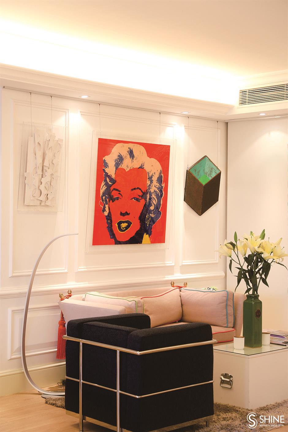 Modern homey space, stylish, cosy and light