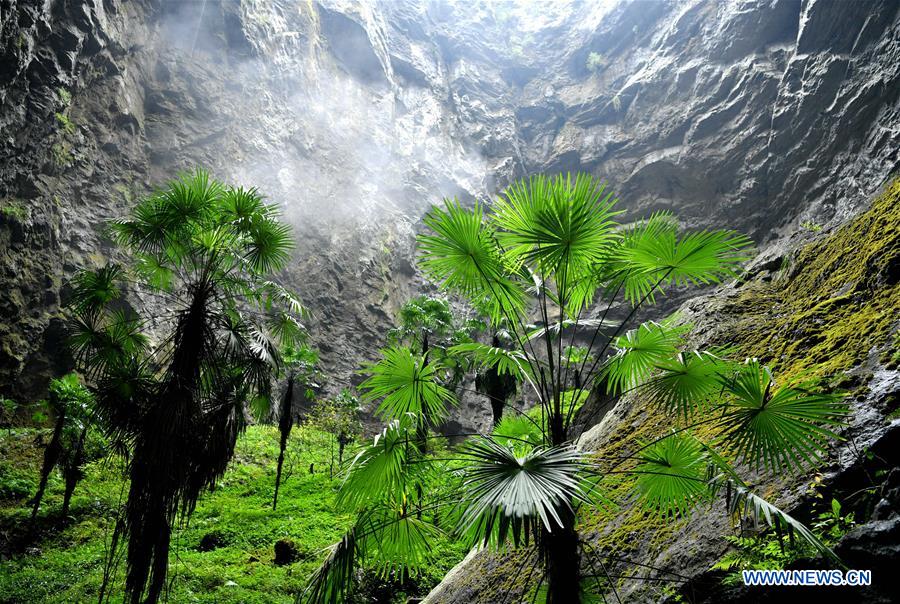 #CHINA-HUBEI-ENSHI-KARST SINKHOLE (CN)