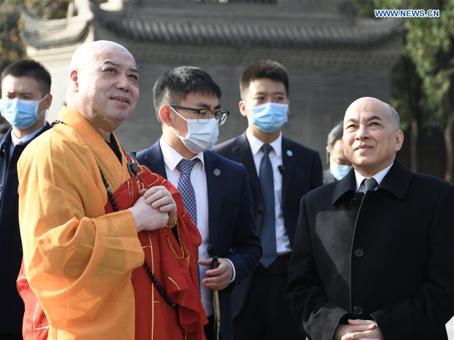 CHINA-SHAANXI-CAMBODIAN KING-VISIT (CN)