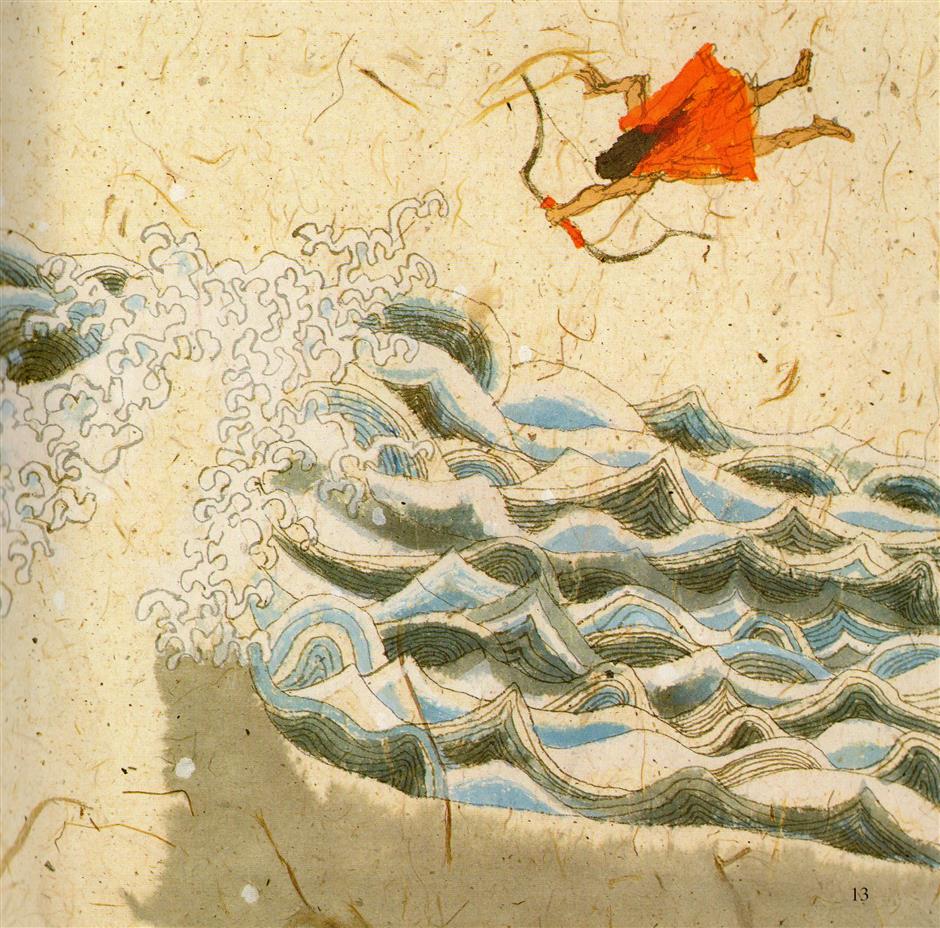 Grand Archer Yi takes aim at unruly gods